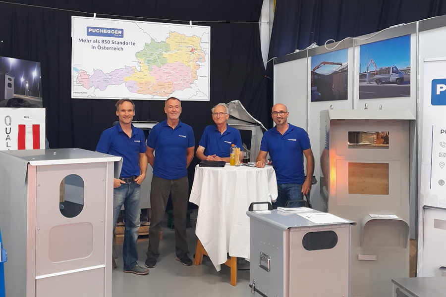 Kommunalmesse 2024 Oberwart Puchegger Radarkabine Radarbox