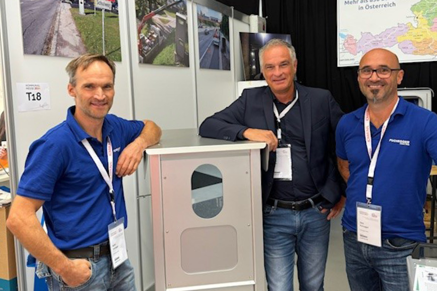 Kommunalmesse 2024 Oberwart Puchegger Radarkabine Radarbox